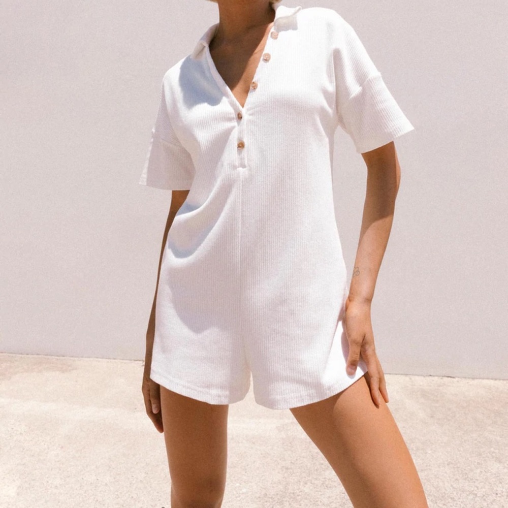 Princess Polly- White Romper